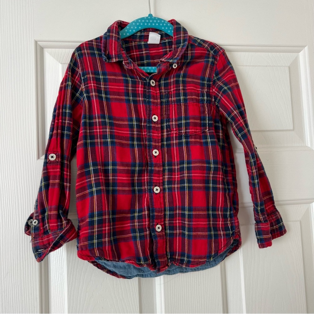 Baby Gap Long Sleeve Collared Shirt
